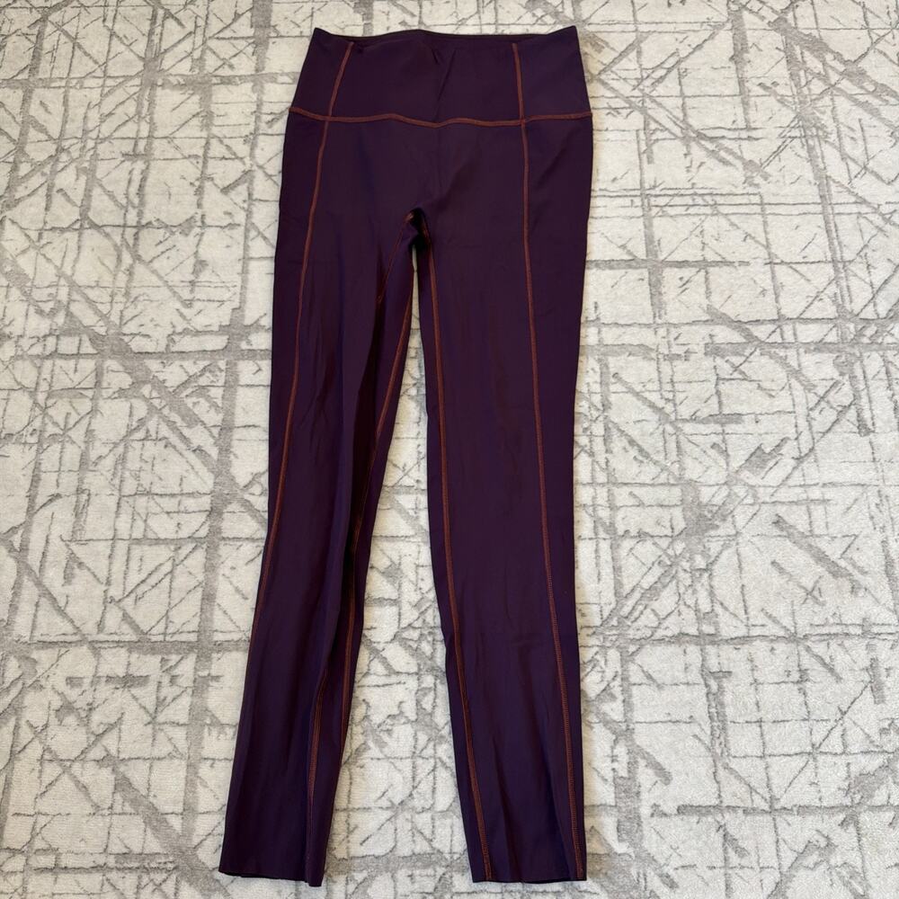Lululemon Women's Like Nothing 7/8 Tight‎ Darkest Magenta Pants Size 6